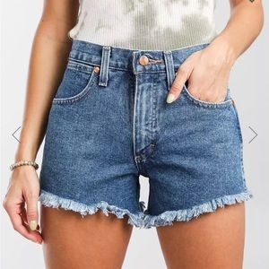 Women’s wrangler denim shorts
